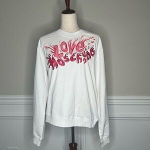 Love Moschino Sweatshirt Size M NWT